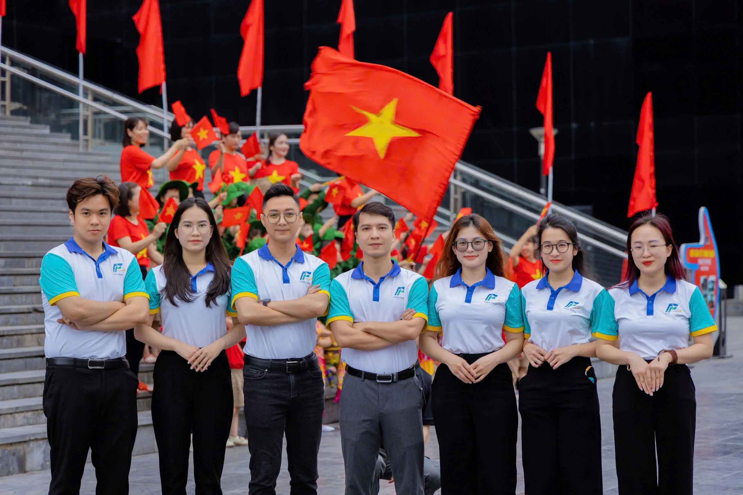 Đội ngũ Feria Travel trẻ trung, nhiệt huyết, tận tâm và luôn hỗ trợ nhiệt tình